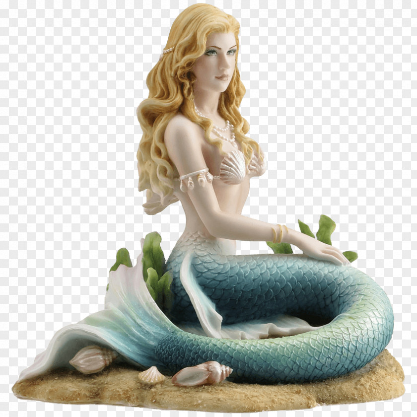 Mermaid The Little Figurine Sculpture Statue PNG