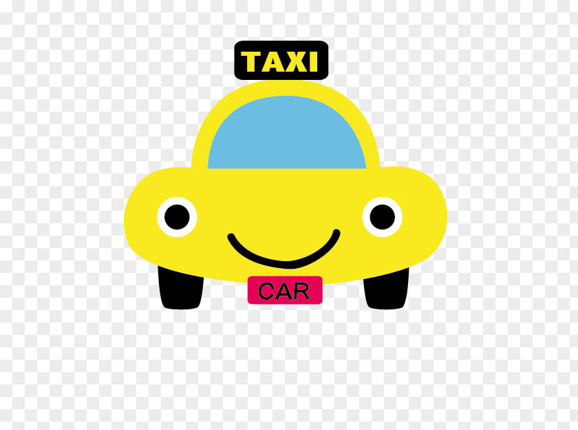 Taxi Cartoon PNG