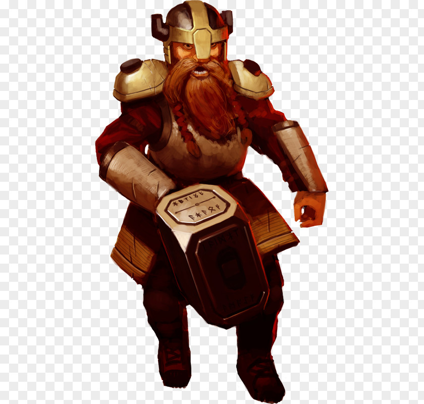 Game Guild Goblin Grór Dwarf Character Image PNG