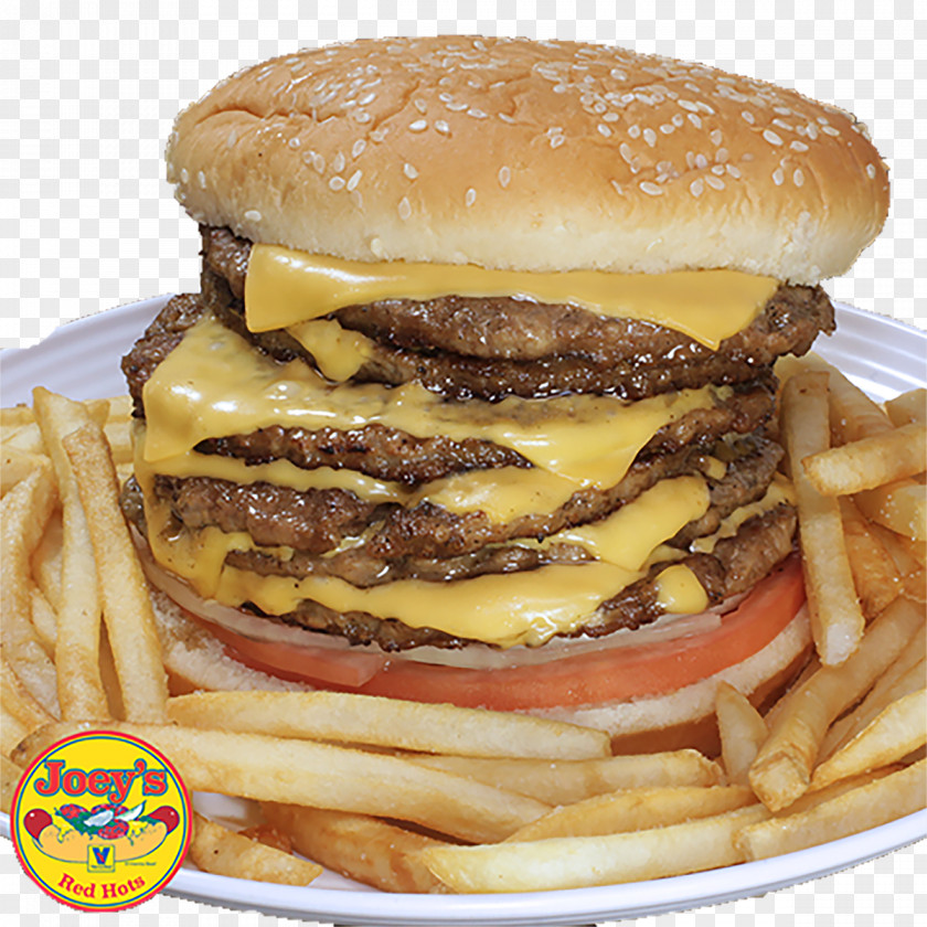 Hot Dog French Fries Cheeseburger Joey's Red Hots Whopper PNG