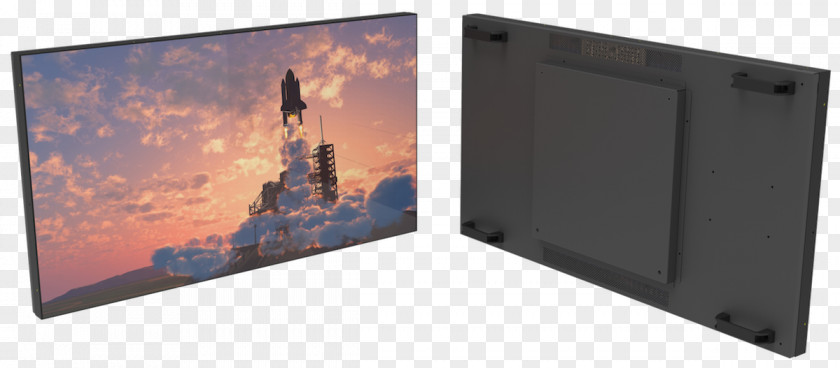 Lcd Video Wall Computer Monitors Flat Panel Display Device PNG