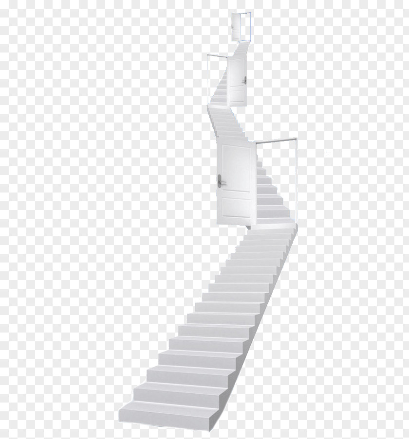 Success White Ladder Black And PNG