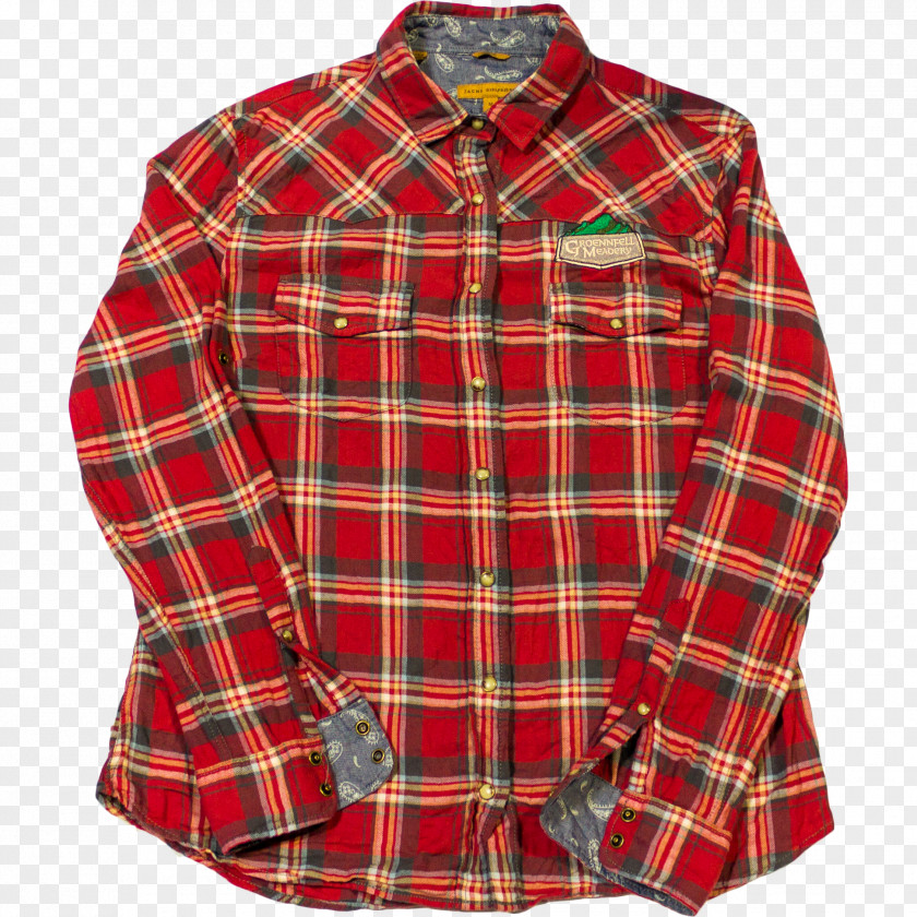 Checkered Shirt T-shirt Sleeve Flannel Clothing PNG