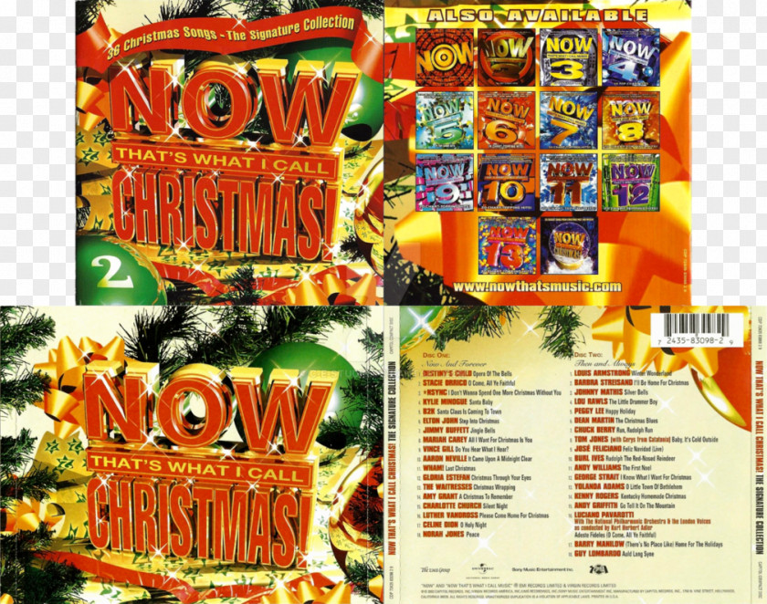 Christmas Now That's What I Call Music! Christmas!: The Signature Collection Country Album PNG