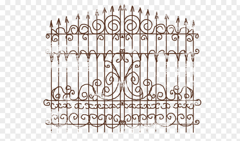 Iron Material Fencing Angle Area PNG