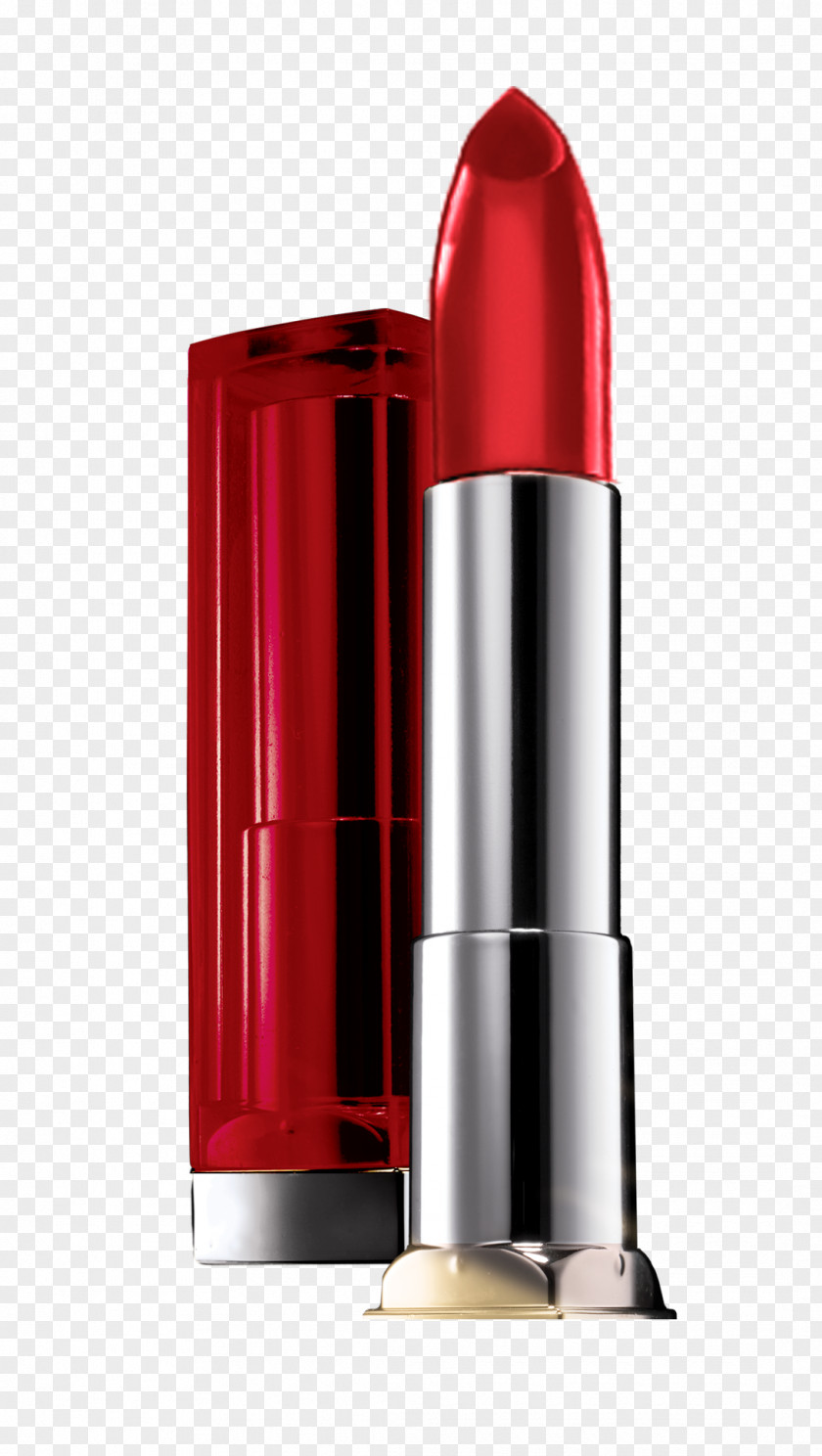 Lipstic Lipstick Red Cosmetics Maybelline PNG