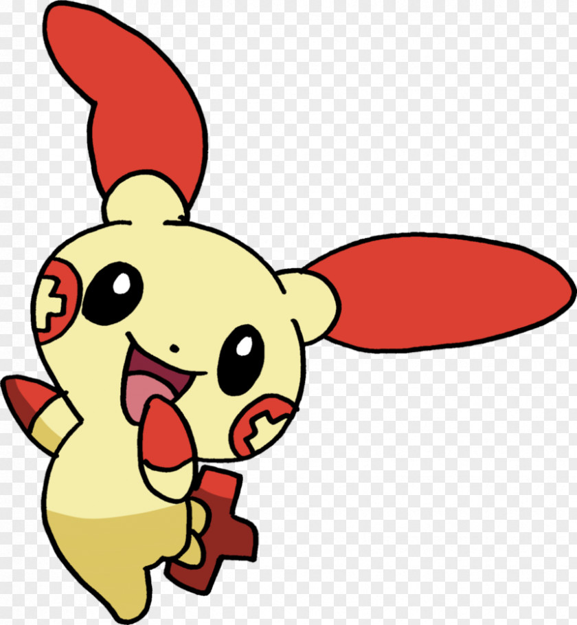 Pokemon Plusle Minun The Pokémon Company Pokédex PNG