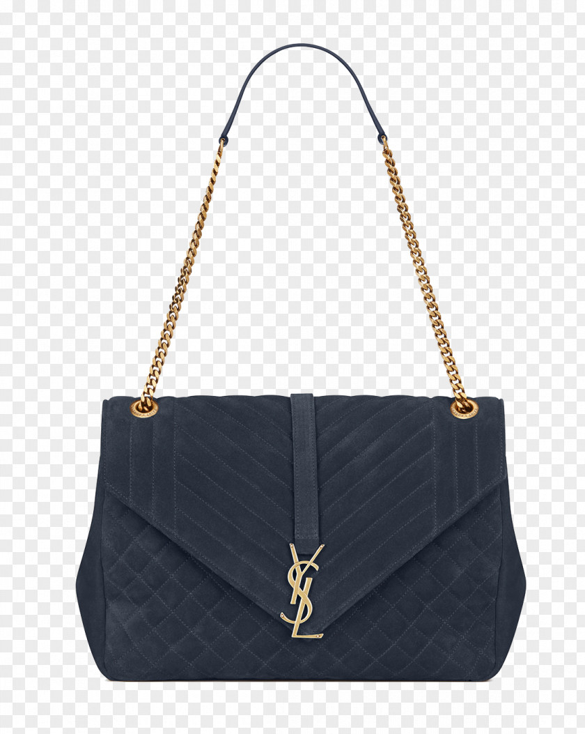 SaintLaurent Blue Velvet Bag Yves Saint Laurent Hobo Handbag Fashion PNG