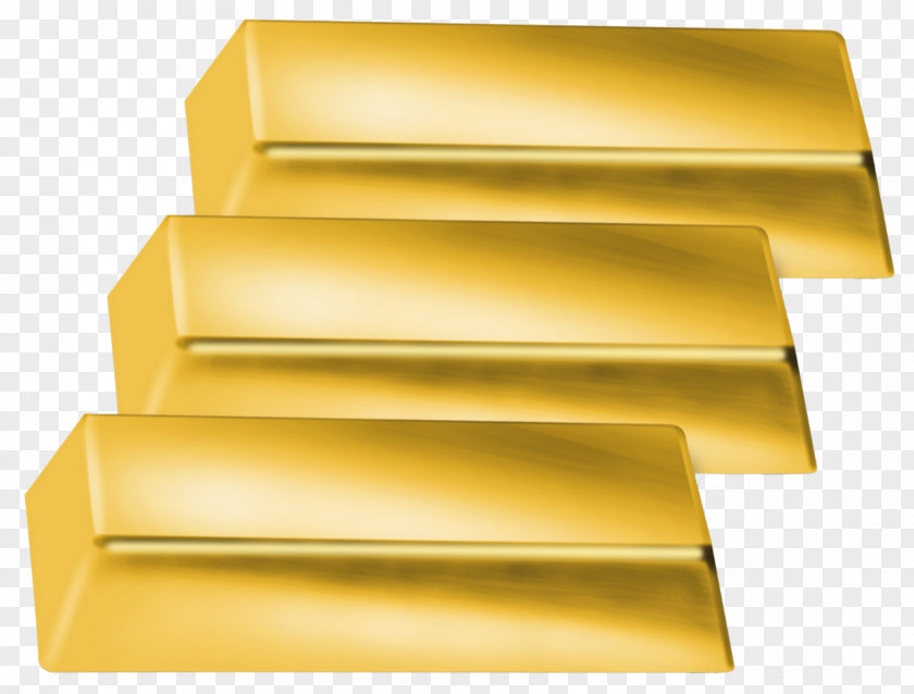 Brick Gold Bar Stone Wall PNG