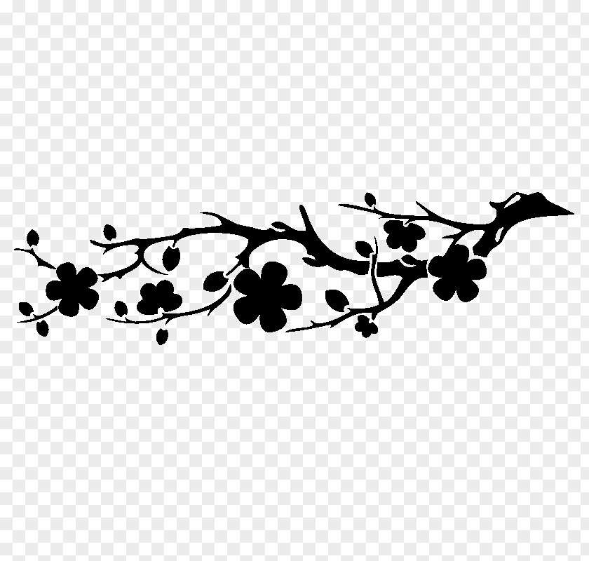 Cherry Blossom Drawing Sticker PNG