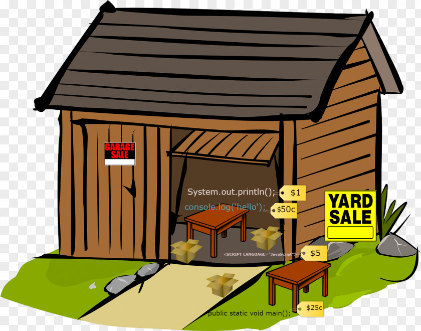 Garage Sale Mystery Clip Art Vector Graphics Transparency House PNG