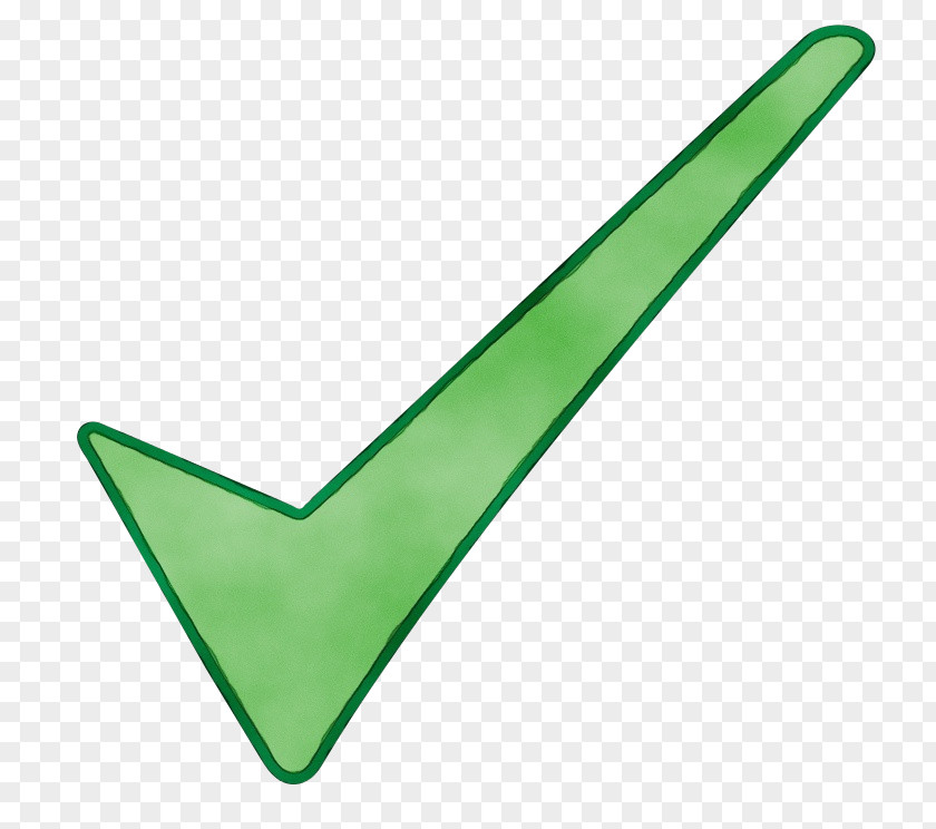 Green Raised Fist Check Mark PNG