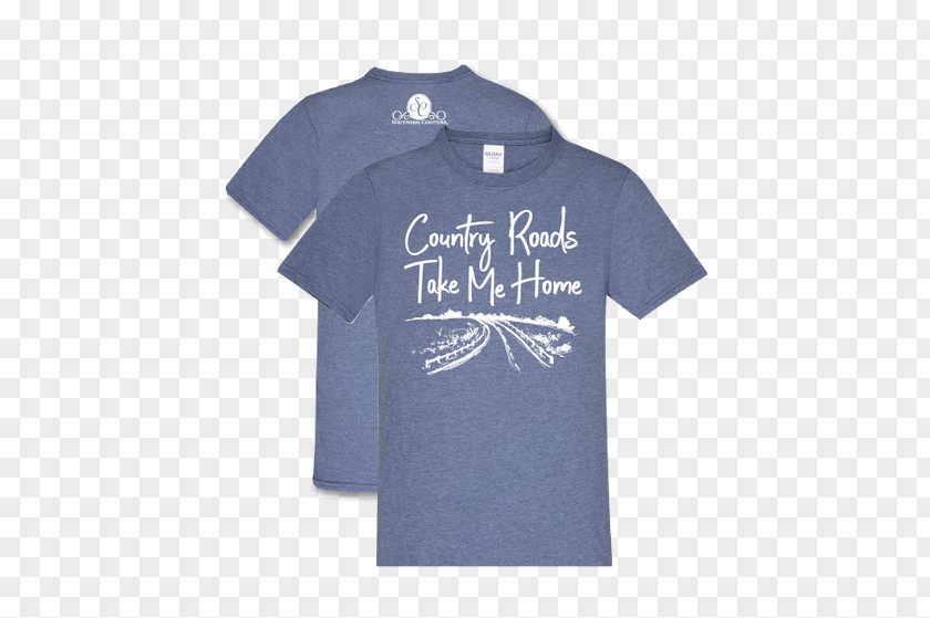 T-shirt Clothing Sleeve Take Me Home, Country Roads PNG