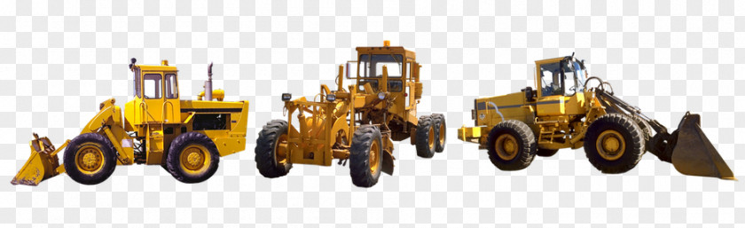 Tractor Bulldozer Heavy Machinery Excavator Architectural Engineering PNG