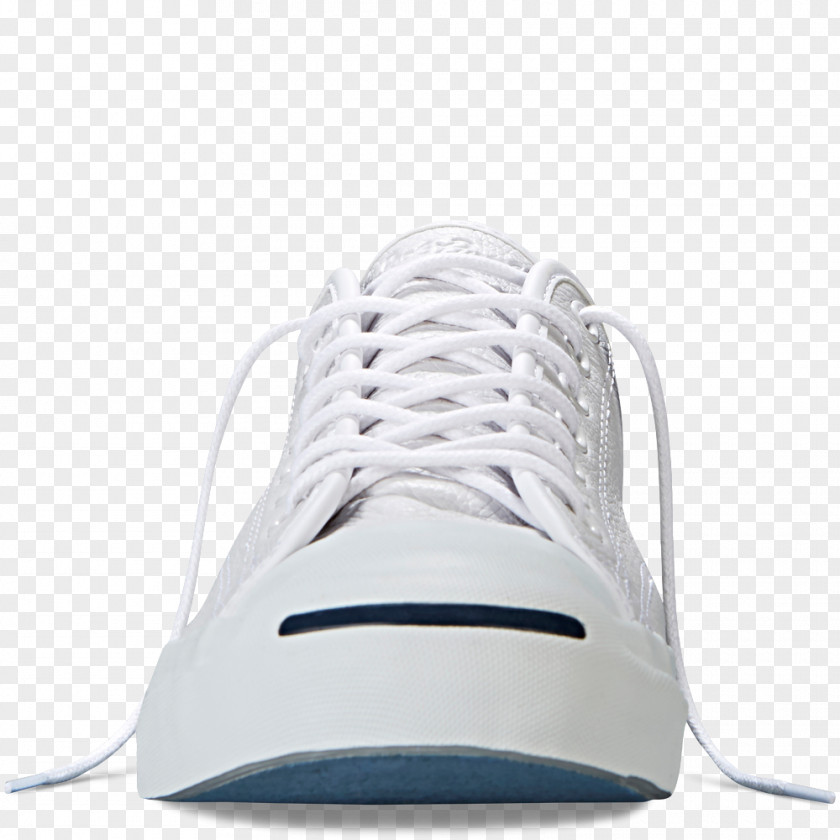 White Converse Sneakers コンバース・ジャックパーセル Leather Shoe PNG