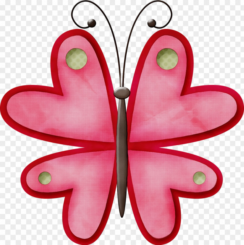 Butterfly Flower Pink Leaf Petal Plant PNG