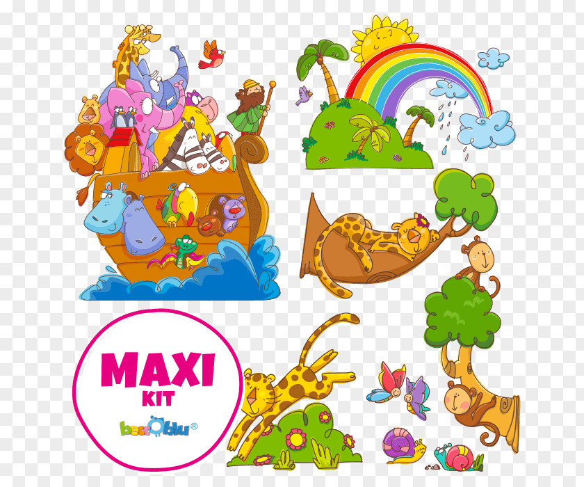 Child Wall Decal Noah's Ark Clip Art PNG