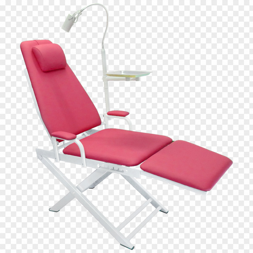 Hospital Equipment Folding Chair Light Dental Engine Ebony Faux Leather (D8507) PNG
