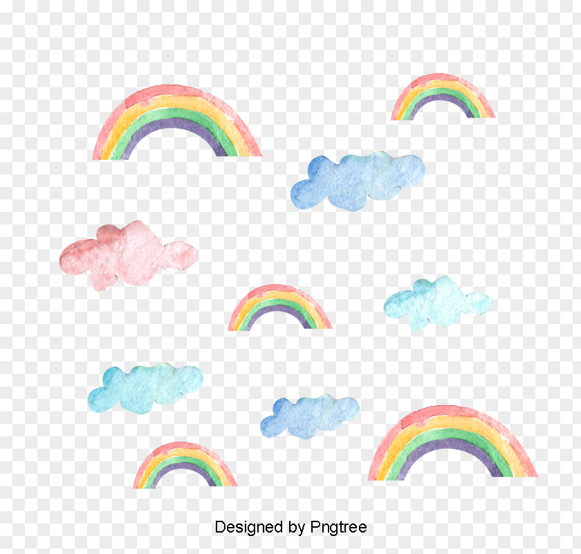 Meteorological Phenomenon Text Rainbow Color Background PNG