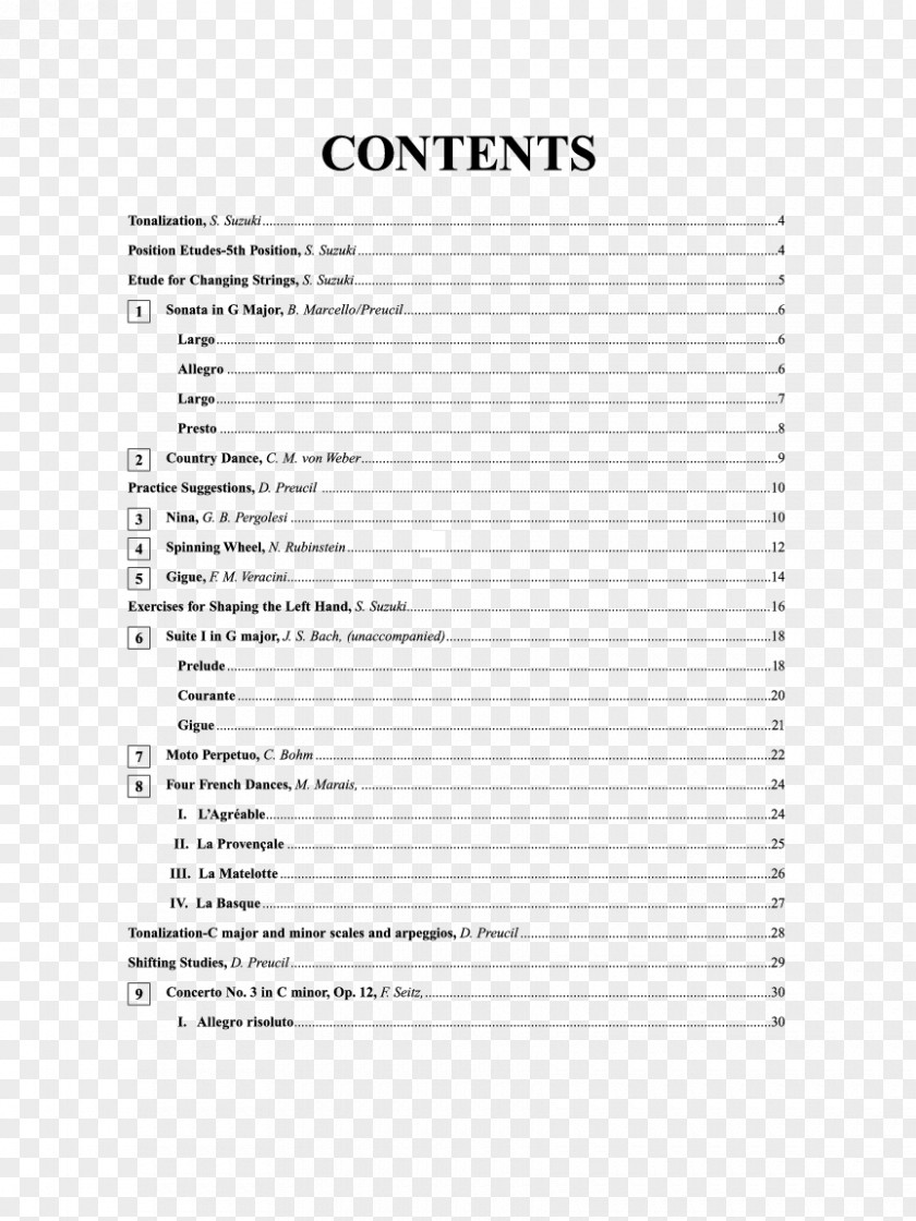 Taught Suzuki Piano School Document Viola Book PNG