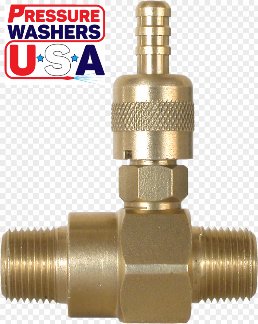 Brass Pressure Washers Injector Valve Chemical Substance Detergent PNG