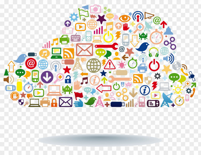 Cloud Computing Social Media Organization Research PNG