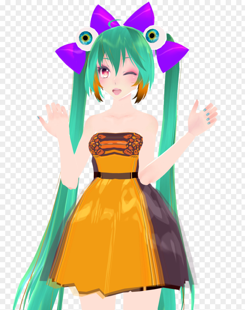 Halloween Sky Costume Design Fairy Green PNG