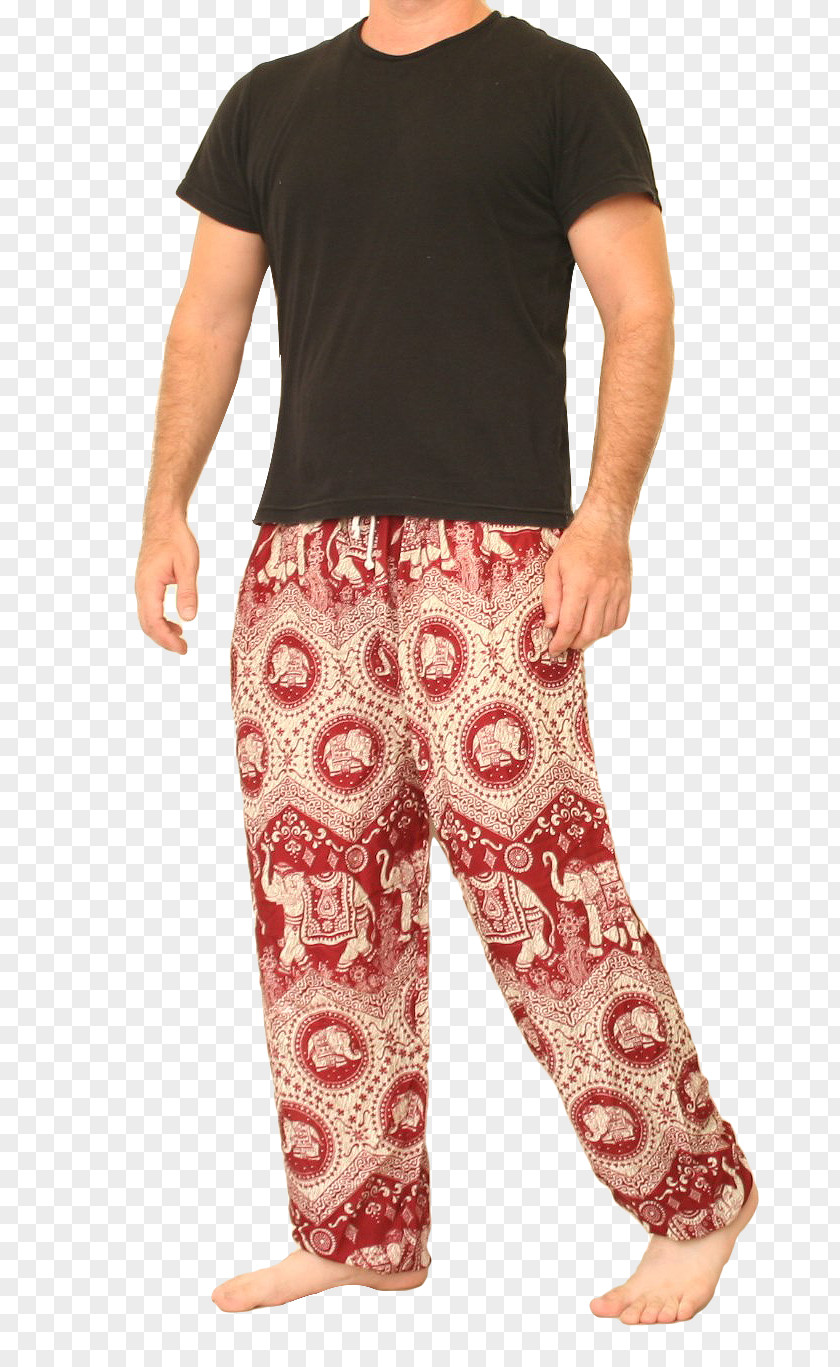 Thai Elephant Harem Pants Clothing Yoga Fisherman PNG