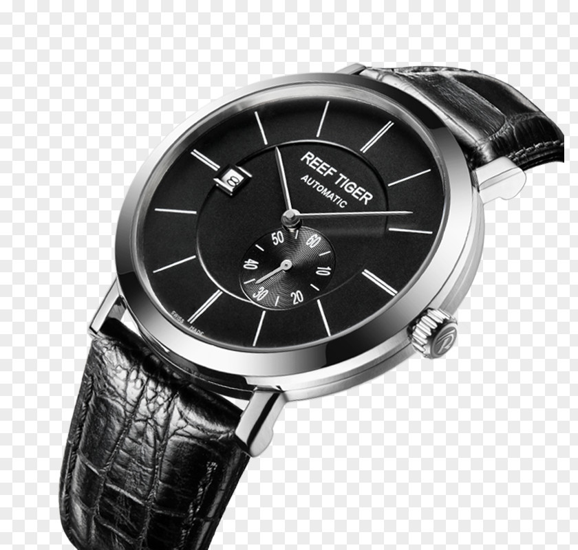 1 6 Scale Tiger Watch Quartz Clock Leather Chronograph PNG