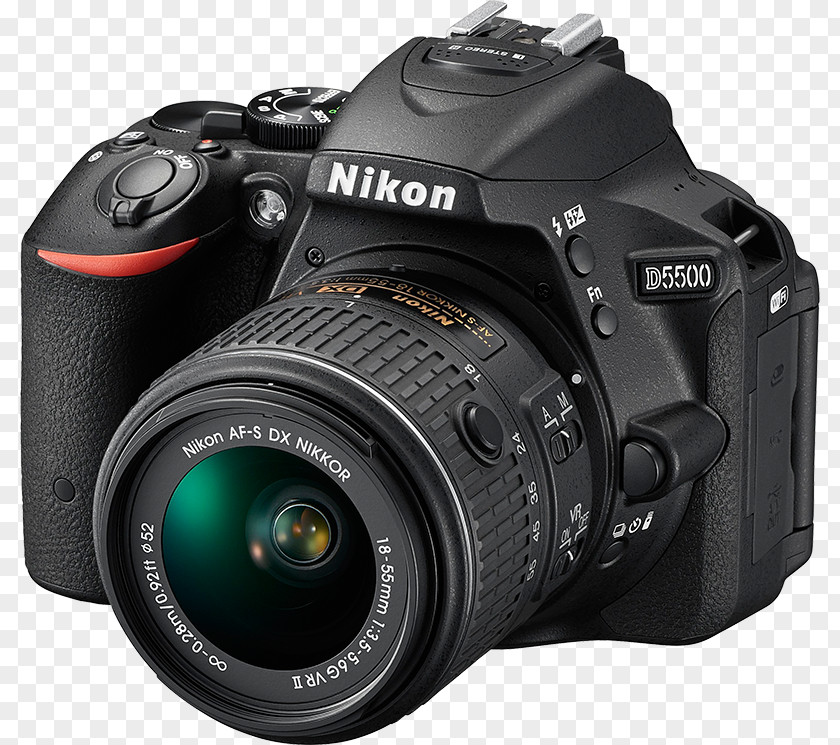 Camera Nikon D5500 Digital SLR DX Format D5300 PNG