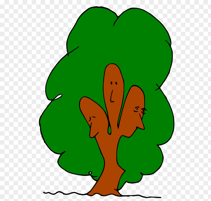 Character Vector Tree Clip Art PNG