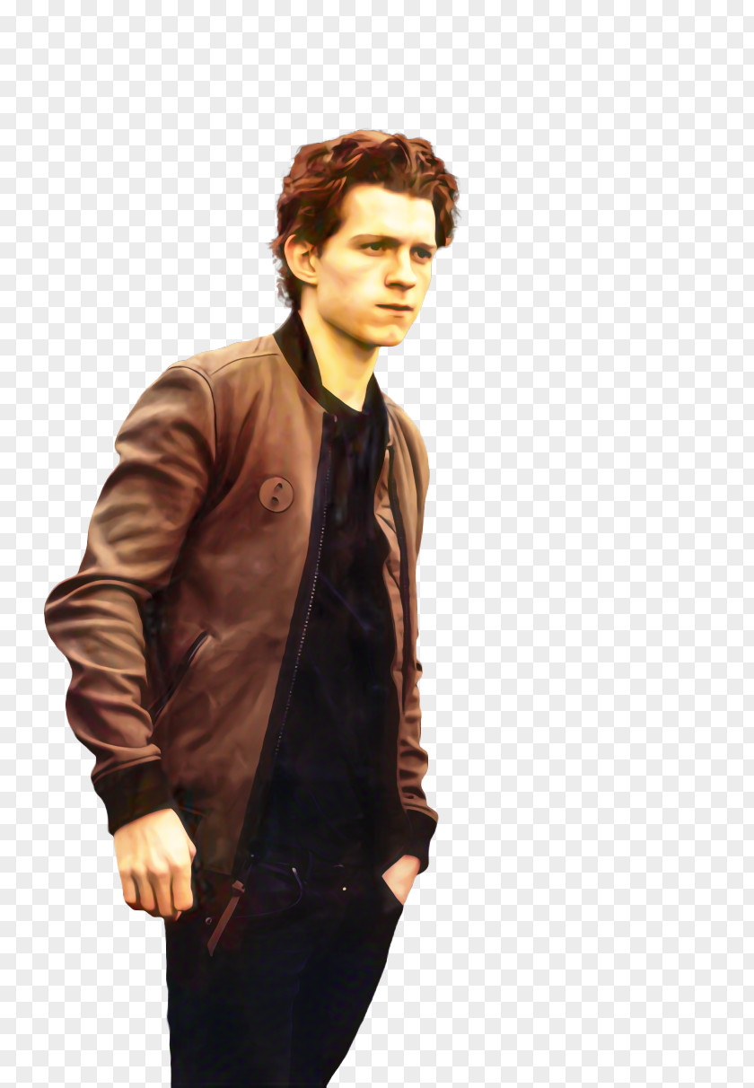 Leather Jacket M PNG