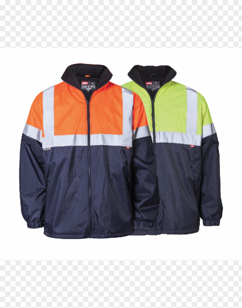 Reflective Hoops Jacket Polar Fleece T-shirt High-visibility Clothing Workwear PNG