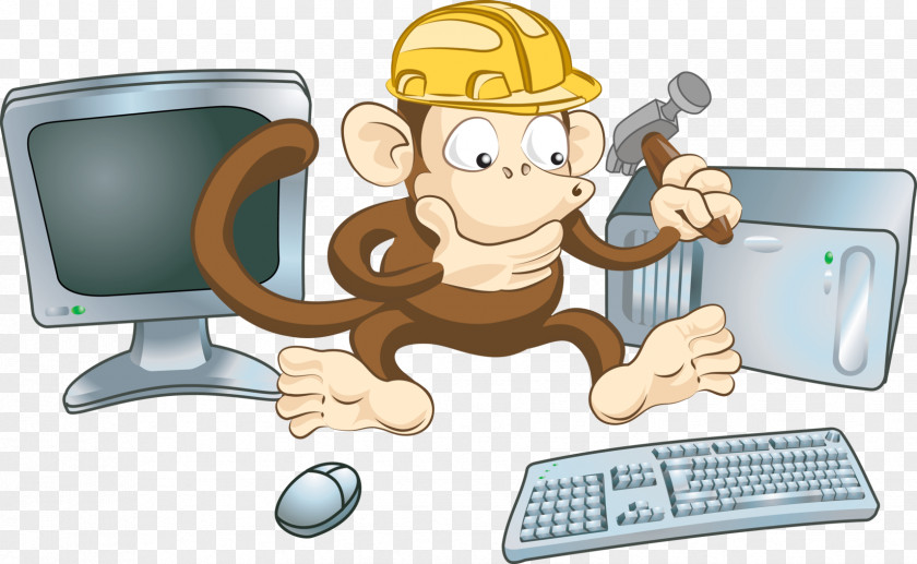 Truck Repair Cliparts Ape Royalty-free Monkey Illustration PNG