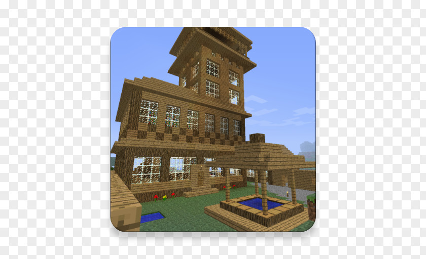 Autumn Town Minecraft: Pocket Edition House Village Ideas Minecraft Building PNG