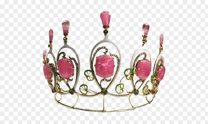 Crown Jewels Tiara Tourmaline Jewellery PNG