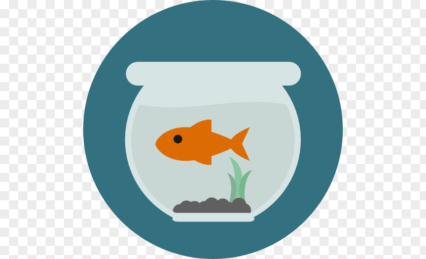 Fish Bowl Dog Goldfish Pet PNG