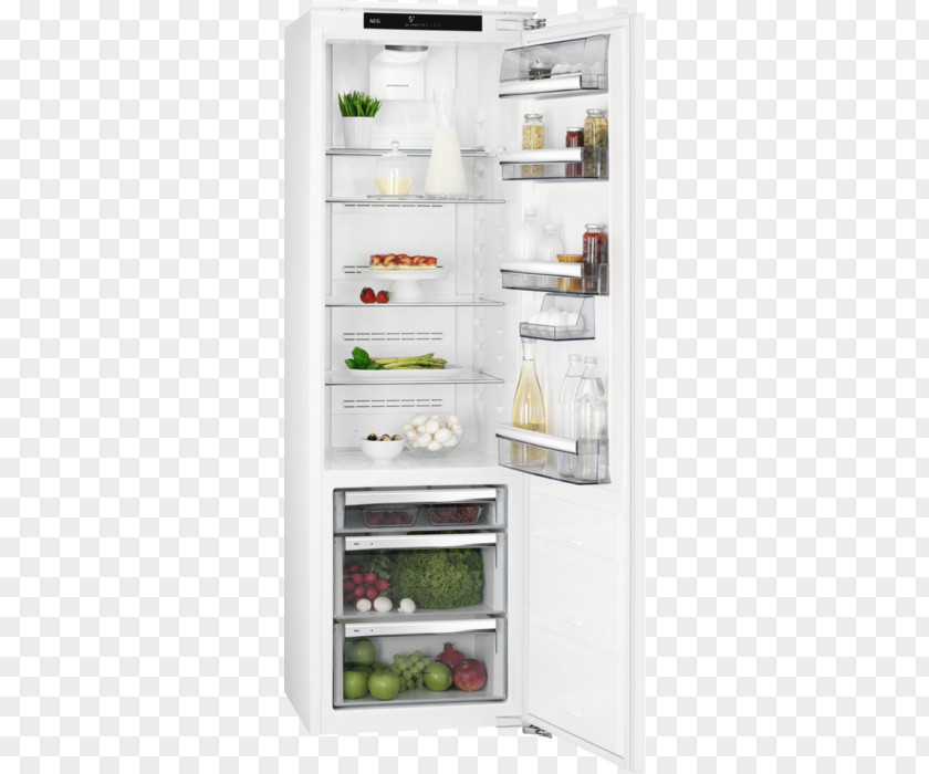 Frigo Refrigerator AEG Home Appliance Larder Freezers PNG