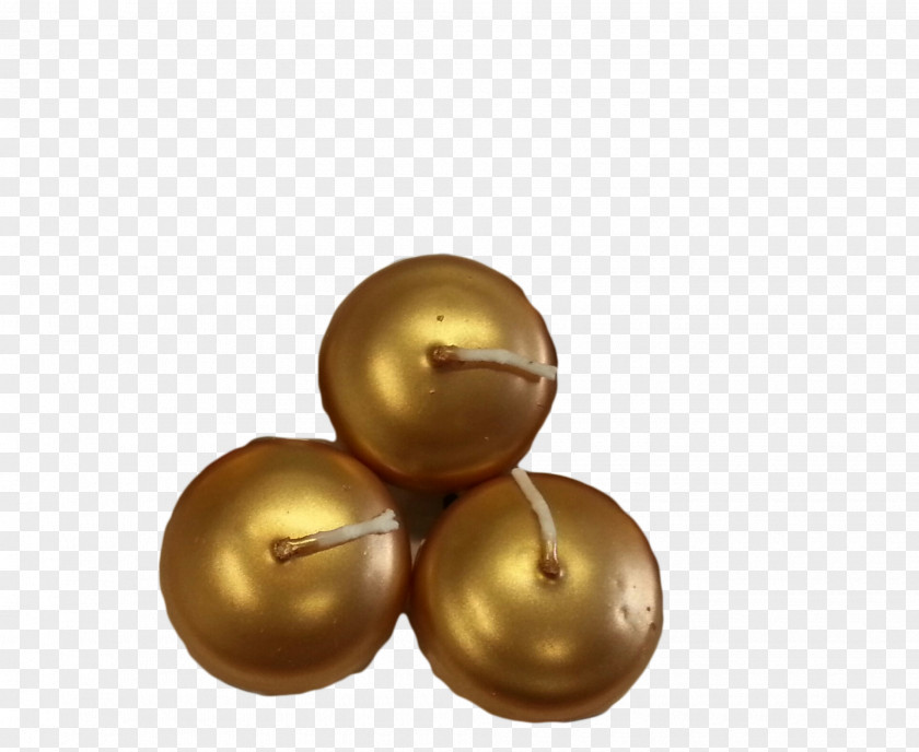 Gold Metal Candle Silver PNG