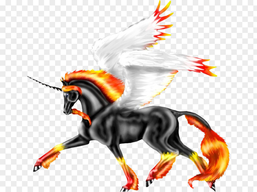 Horse Unicorn Pegasus Clip Art PNG