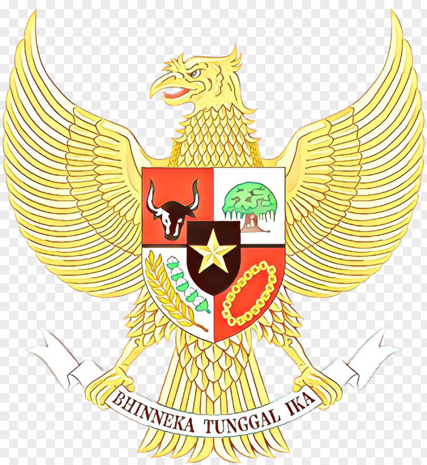 National Emblem Of Indonesia Pancasila Clip Art Garuda PNG