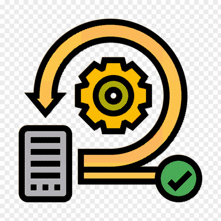 Scrum Process Icon Iteration PNG