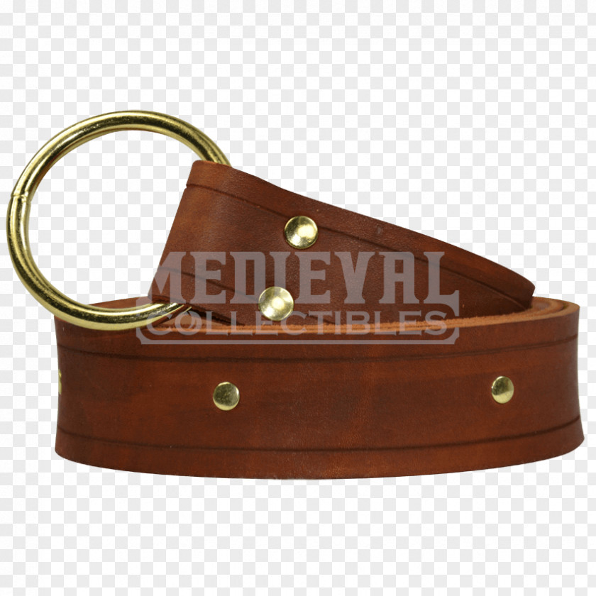 Simple Ring Belt Buckles Strap PNG