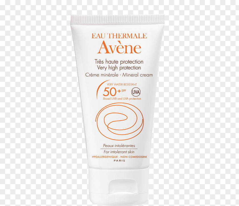 Spf Sunscreen Avène Lotion Cream Mineral PNG