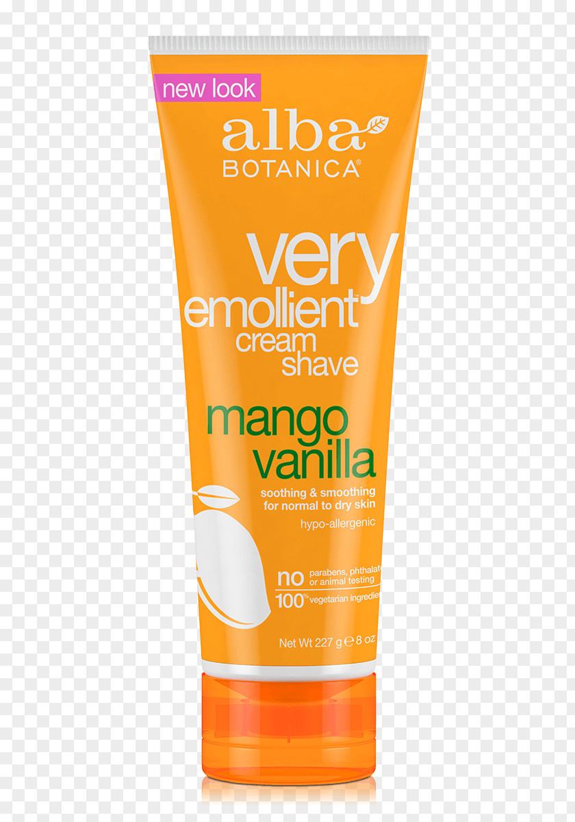 Vanilla Cream Sunscreen Lotion Moisturizer Shaving Factor De Protección Solar PNG