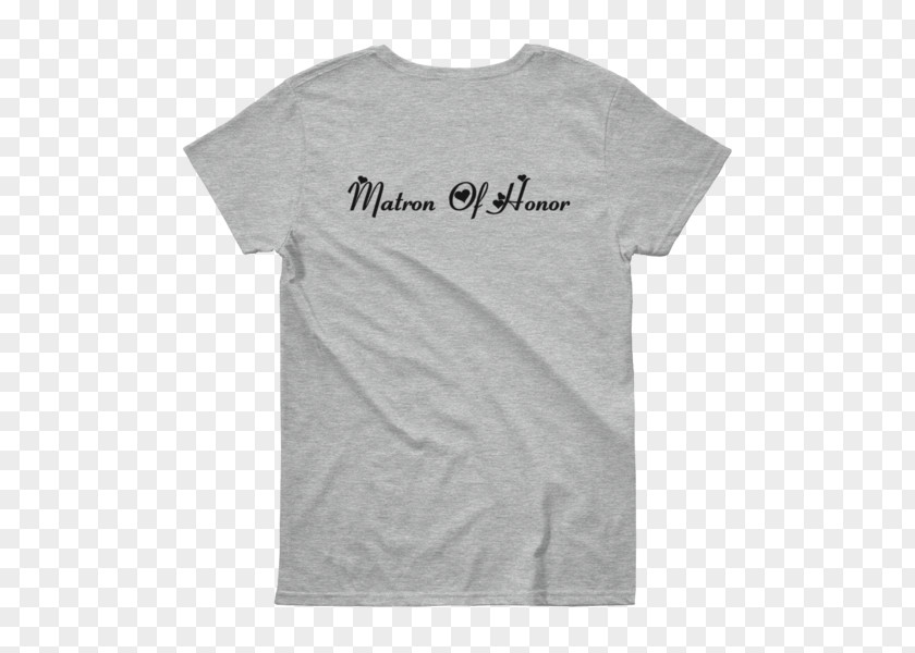 Maid Of Honor T-shirt Hoodie Scoop Neck Clothing PNG