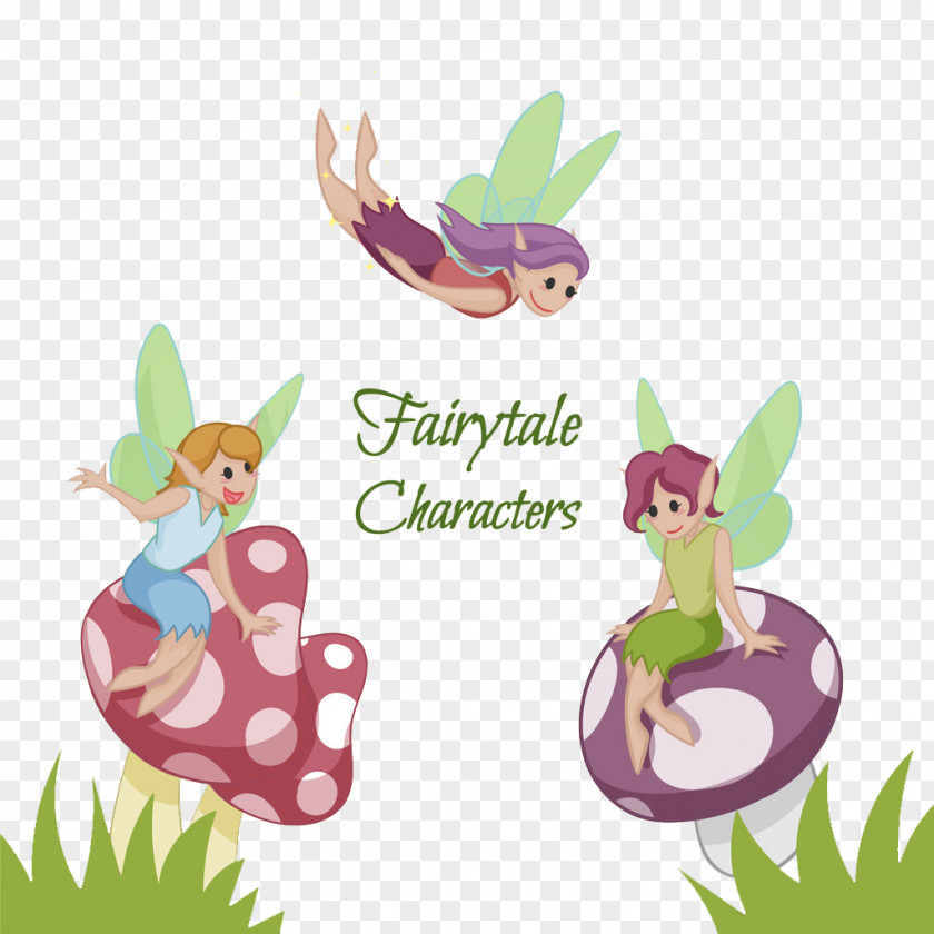 Mushroom Wizard Easter Bunny Clip Art PNG