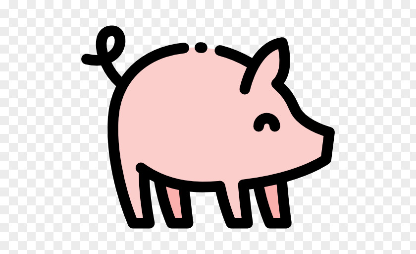 Pig Icon SteakChop Berkshire Pork Clip Art PNG