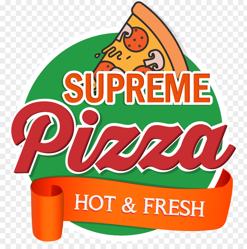 Supreme Piza Pizza Clip Art Brand Logo Product PNG