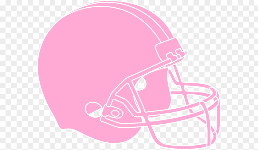 Vs Pink American Football Helmets Clip Art PNG